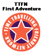 Image of TTFN Badge.  The TTFN first adventure